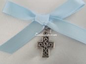 31B. Boy's Witness Pins with Block Style Cross Pendant